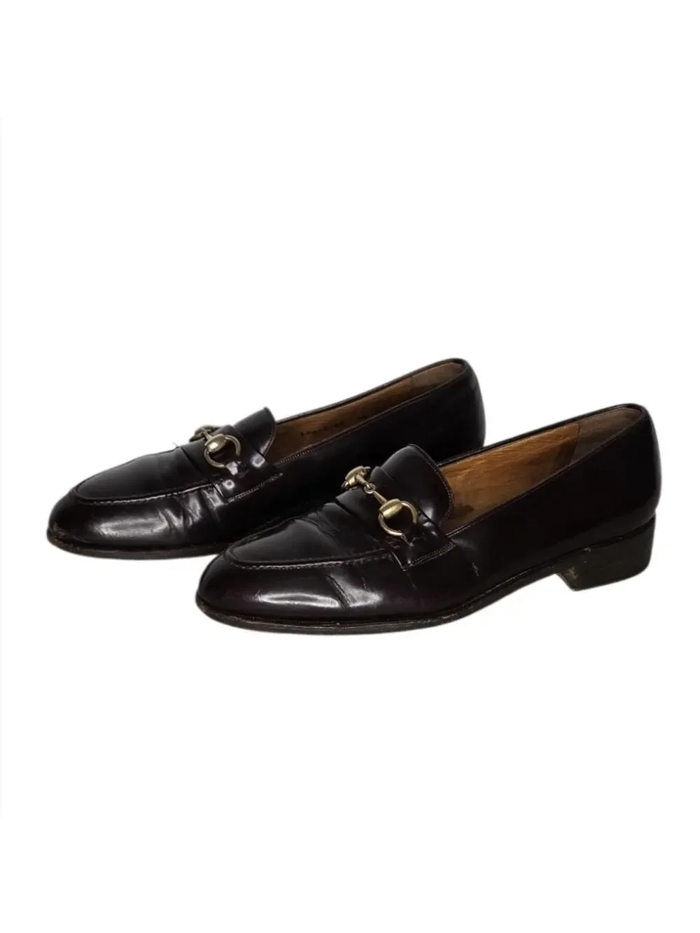 Gucci Horsebit Loafers 9.5 D Mens Leather Slip On Dress Shoes Made In Italy